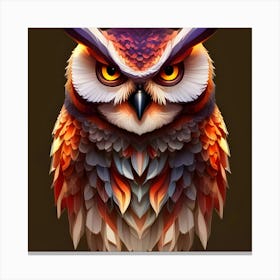 Owl 1 Canvas Print