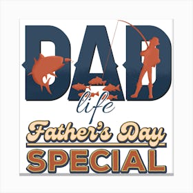 Father's Day Special Canvas Print