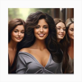 Girls Canvas Print