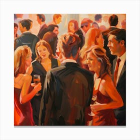 Party Canvas Print