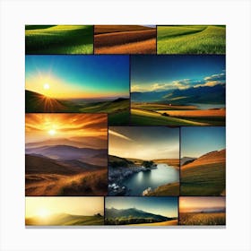 Landscapes 5 Canvas Print