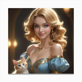 Cinderella 146 Canvas Print