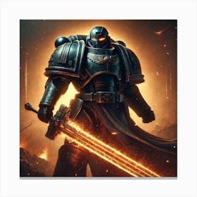 General Torvik Ashborn Converted Canvas Print