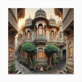 Rajasthan City18 Canvas Print