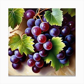 Grapes 3 Canvas Print