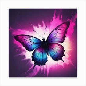 Butterfly 100 Canvas Print