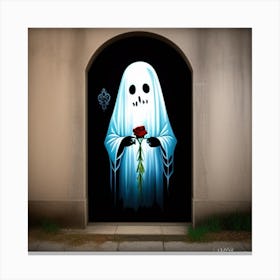 Ghost Door 1 Canvas Print