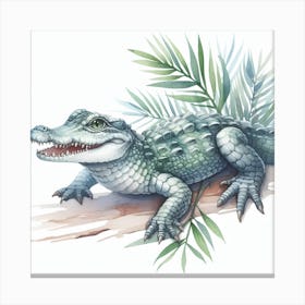 Crocodile 6 Canvas Print