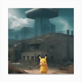 Pickachu Canvas Print