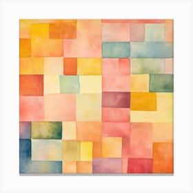 Squares 1 Canvas Print