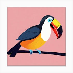 Cartoon Toucan (1) Canvas Print