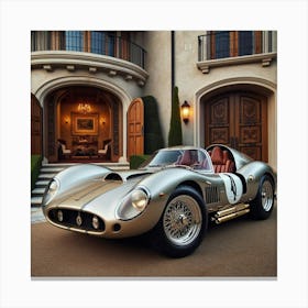 Classic Sports Car 2 Canvas Print