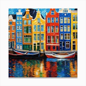 Amsterdam Canals 2 Canvas Print