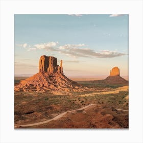 Monument Valley Road Canvas Print