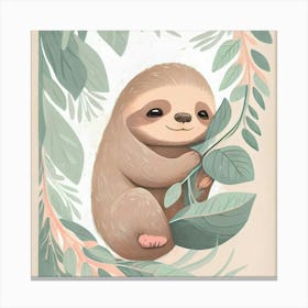 Sloth 2 Canvas Print