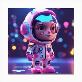 Cosmonaut 8 Canvas Print