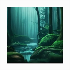 Forest 27 Canvas Print