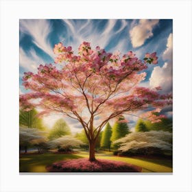 Georgia dogwood tree 1 Canvas Print