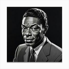 Nat King Cole Canvas Print