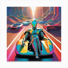 Futuristic Car 33 Canvas Print