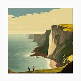 Cliffs Of Dover Canvas Print