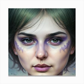 Portrait Of A Girl 1 Canvas Print