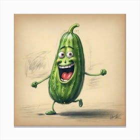 Pickle 3 Canvas Print