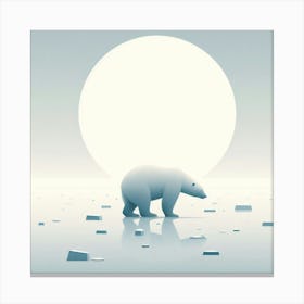 Arctic Wanderer Canvas Print