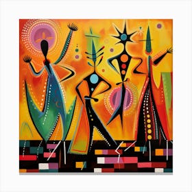 Dancers 2 Canvas Print