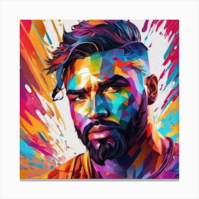 Portrait Of A Man 2 Canvas Print