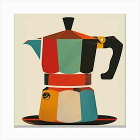 Coffee Pot Canvas Print