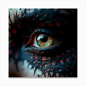 Woman'S Eye Canvas Print