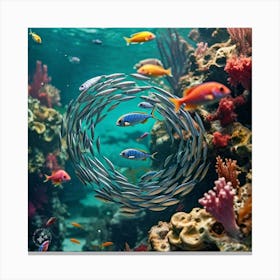 Underwater Canvas Print