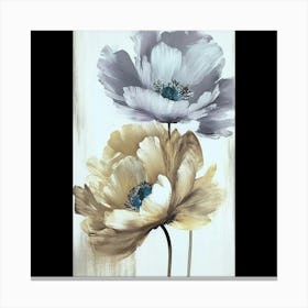 Two Flowers Canvas Print