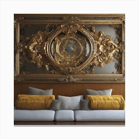 Ornate Frame Canvas Print