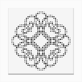 Dot Mandala 10 Canvas Print