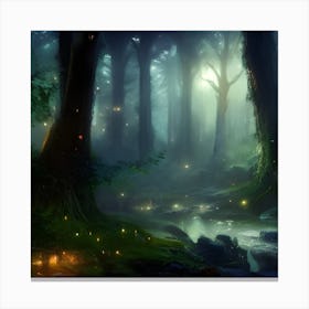 Fairy Forest Canvas Print