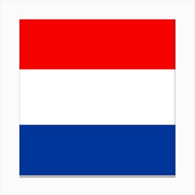 Flag Of Netherlands Canvas Print