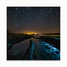 dark sky Canvas Print