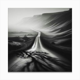 Road To Iceland Canvas Print