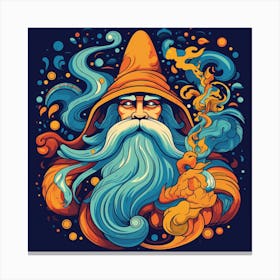 Wizard With A Beard Canvas Print