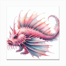 Fantasy fish Canvas Print
