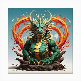 Dragon Shenron Canvas Print