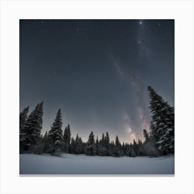 Night Sky 2 Canvas Print