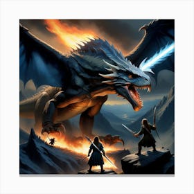 Lord Of The Rings 1 Canvas Print