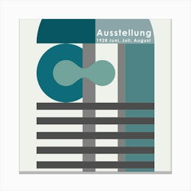 Bauhaus Style 14 Canvas Print