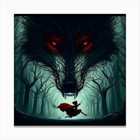 Little Red Riding Hood Canvas Print