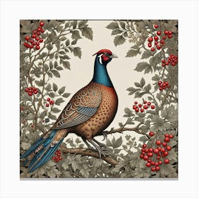 Vintage Bird Illustration (5) Canvas Print