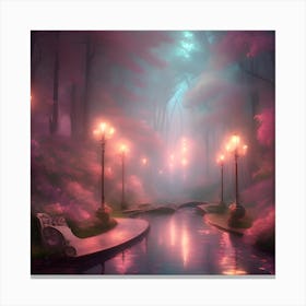 Love Forest Canvas Print