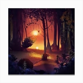 Forest 44 Canvas Print